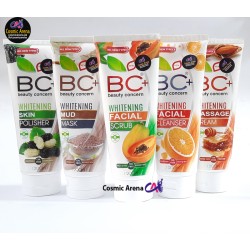 BC Plus Whitening Facial Pack 5 Tubes Set