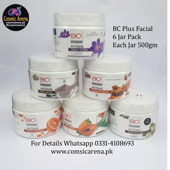 BC Plus Facial Jar Pack Of 6 Jars