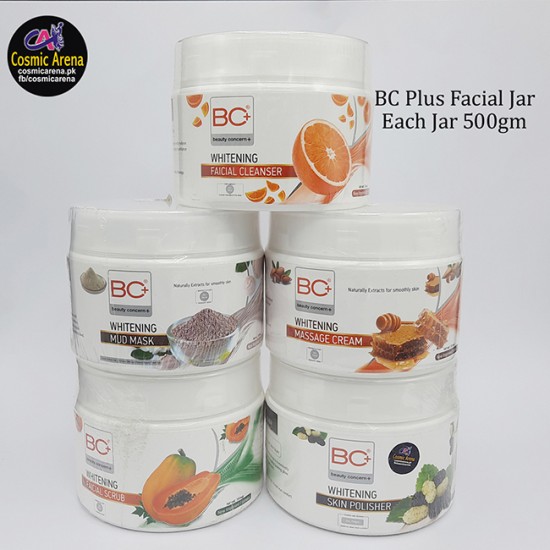BC Plus Whitening Facial Jar Pack Of 5 Jars BC Plus Whitening Facial Jar Pack Of 5 Jars