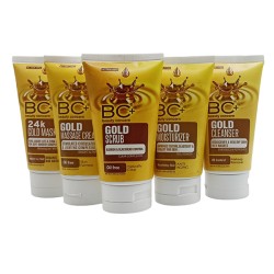 BC Plus Facial Set 24k Gold Facial Pack 5 Tubes Pack
