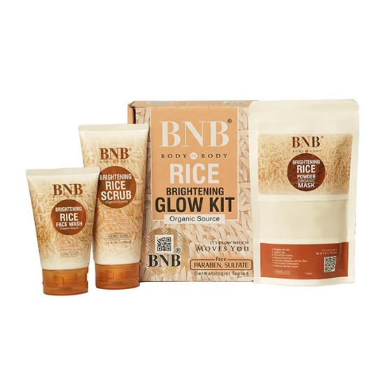 BNB Rice Facial Kit Brightening Glow kit