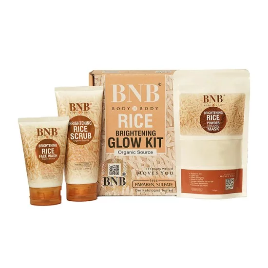 BNB Rice Facial Kit Brightening Glow kit