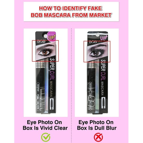 BOB Super Curl Mascara Water Proof Long Lasting