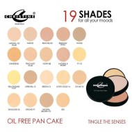 Christine Oil Free Pan Cake Make up Base Foundation Shade No Yellow Base 11 F1