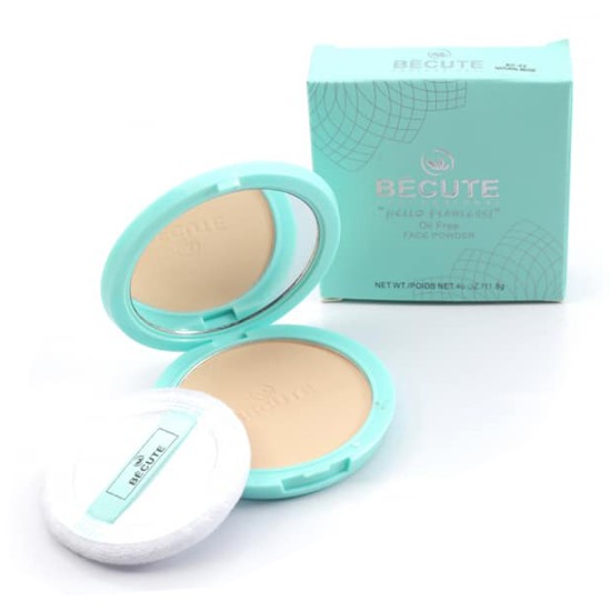Becute Face Powder Hello Flawless Oil Free Face Powder 08 Ivory