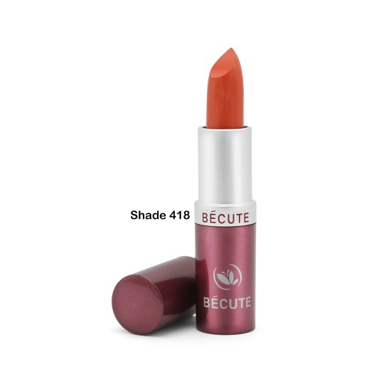Becute Stay On Lipstick Shade No 418