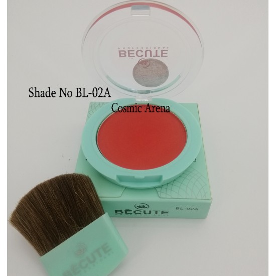 Becute Single Color Blush on 02