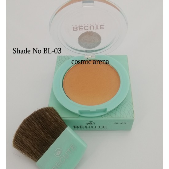 Becute Single Color Blush on 03