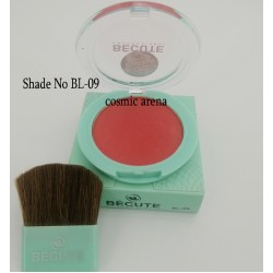 Becute Single Color Blush on 09