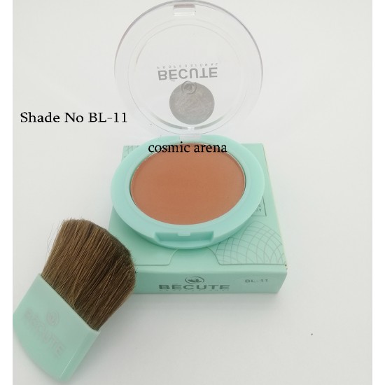 Becute Single Color Blush on 11