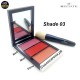 Becute Blush On Palette Matte Colors 3 Color Blush on Matte Colors 03