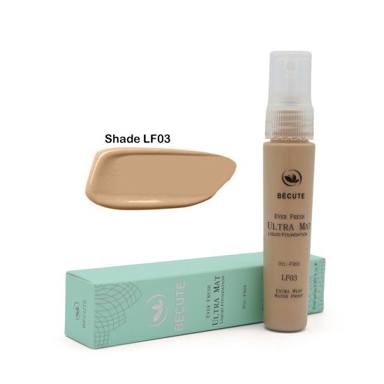 Becute Foundation Ultra Matte Oil Free Foundation LF03