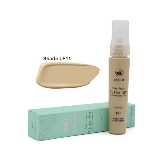 Becute Foundation Ultra Matte Oil Free Foundation LF11