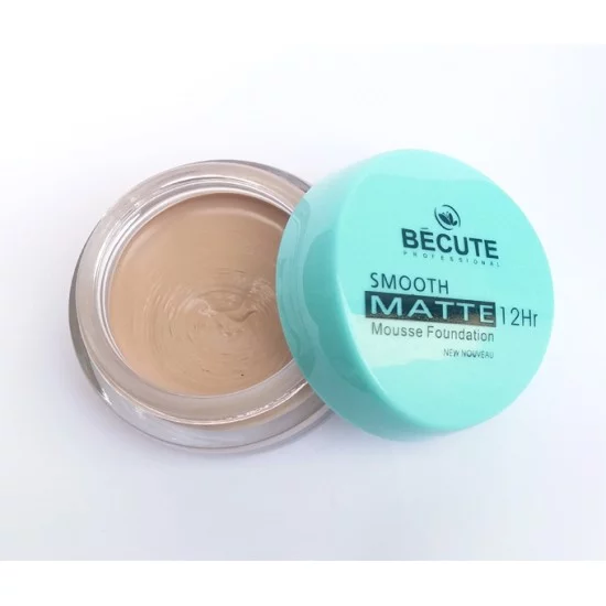 Becute Mousse Foundation Smooth Matte Base Handi Base 12Hr Stay FS38