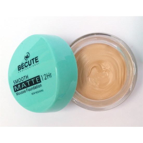Becute Mousse Foundation Smooth Matte Base Handi Base 12Hr Stay M02