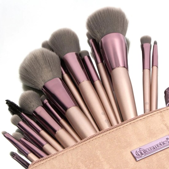 BH Makeup Brush 15 Brushes Lavish Elegant Brush Pack With Pouch