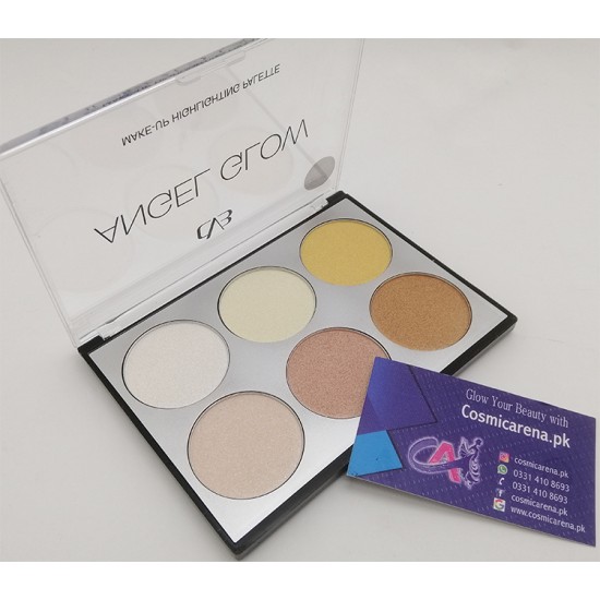 CVB Angle Glow 6 Color Highlighter Palette