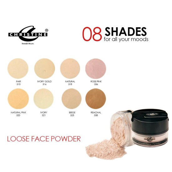 Christine Loose Face Powder Shade 325 Beige