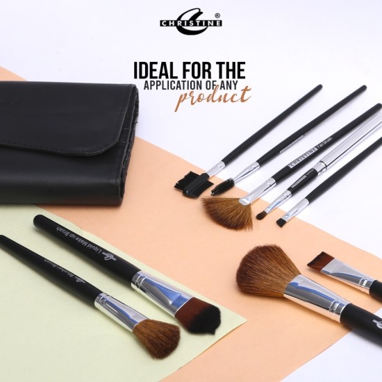 Christine Makeup Brush Kit 09 Brushes Pack 