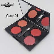 Christine Blush On Palette 4 Colors Matte Blush On Palette