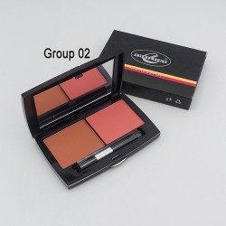 Christine Blush On Palette Double Color Blush on Shade 02
