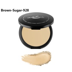 Christine Compacted and Face Powder Sugar Brown 928 Christine Compacted and Face Powder Sugar Brown 928