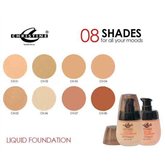 Christine Liquid Foundation Shade 03