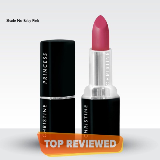 Christine Princess Matte Lipstick 121 Boby Pink