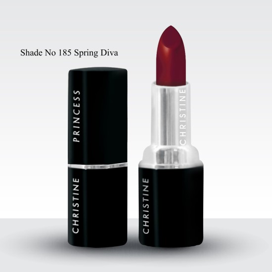 Christine Princes Matte Lipstick Shade No 185 Spring Diva