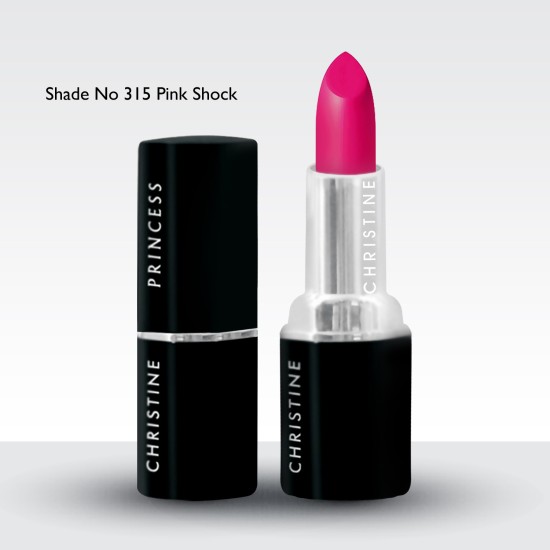 Christine Princess Matte Lipstick 315 Pink Shock