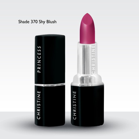 Christine Princess Matte Lipstick 370 Shy Blush