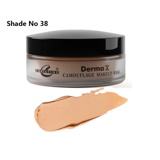 Christine Camouflage Derma X Makeup Base Shade No 38 Christine Camouflage Derma X Makeup Base Shade No 38