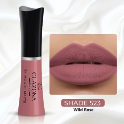 Clazona Lipsticks Matte Permanent Color lip Gloss 24 Hrs Stay 523