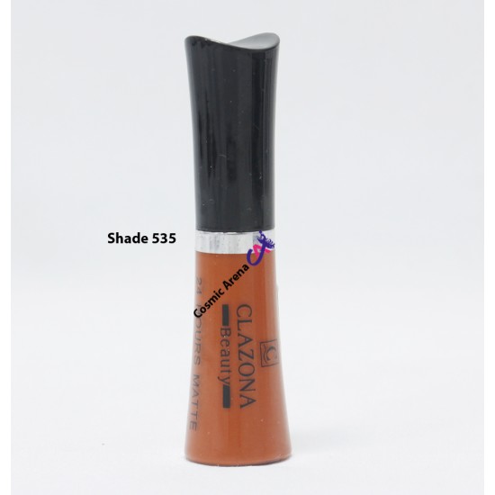 Clazona Lipsticks Matte Permanent Color lip Gloss 24 Hrs Stay 535