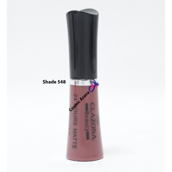 Clazona Lipsticks Matte Permanent Color lip Gloss 24 Hrs Stay 548