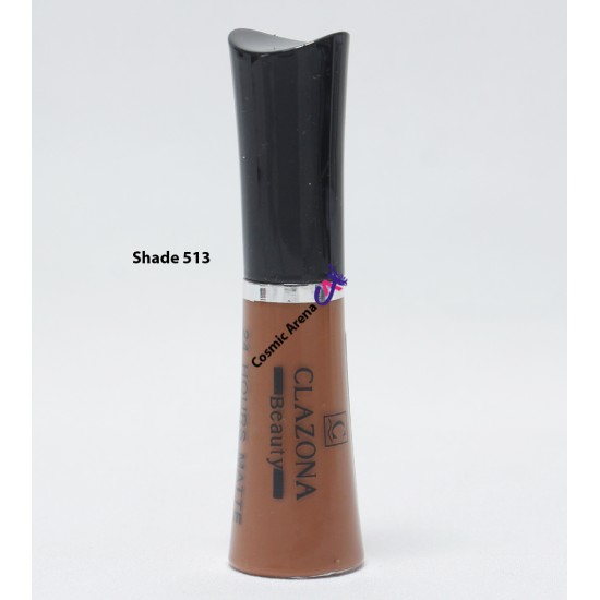Clazona Lipsticks Matte Permanent Color lip Gloss 24 Hrs Stay 513