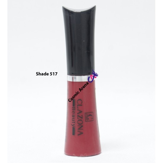 Clazona Lipsticks Matte Permanent Color lip Gloss 24 Hrs Stay 517