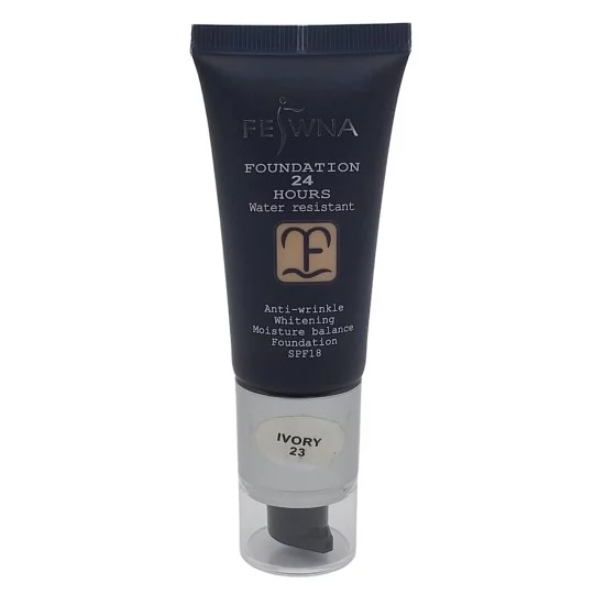 FEIWNA Foundation Water Resistant Anti Wrinkle Foundation Shade 23 Ivory