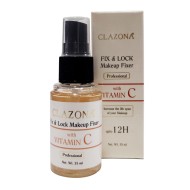 Clazona Makeup Fixer Spray With Vitamin C 35ml Clazona Makeup Fixer Spray With Vitamin C 35ml