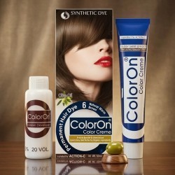 Color On Hair Color Synthetic Hair Dye Shade 6 Natural Warm Brown Color On Hair Color Synthetic Hair Dye Shade 6 Natural Warm Brown