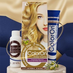 Color On Hair Color Synthetic Hair Dye Shade 7 Light Blonde Color On Hair Color Synthetic Hair Dye Shade 7 Light Blonde