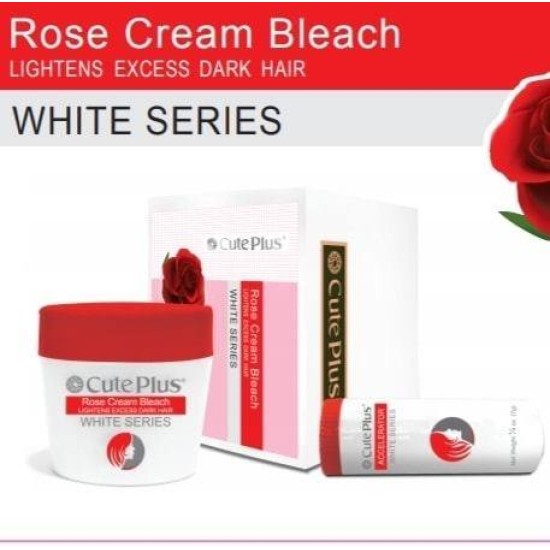 Cute Plus Bleach Cream Skin Lightening Rose Bleach