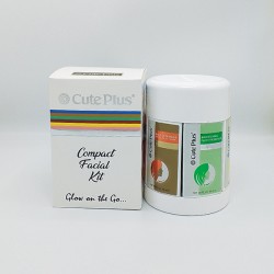 Cute Plus White Series Facial Kit Trail Pack Compact Facial Kit