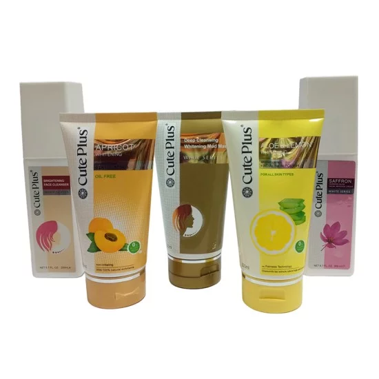 Cute Plus Facial Set Pack Of 5 Tubes Facial Tubes