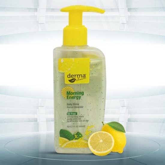 Derma Clean Morning Energy Face Wash With Scrubbing Particles