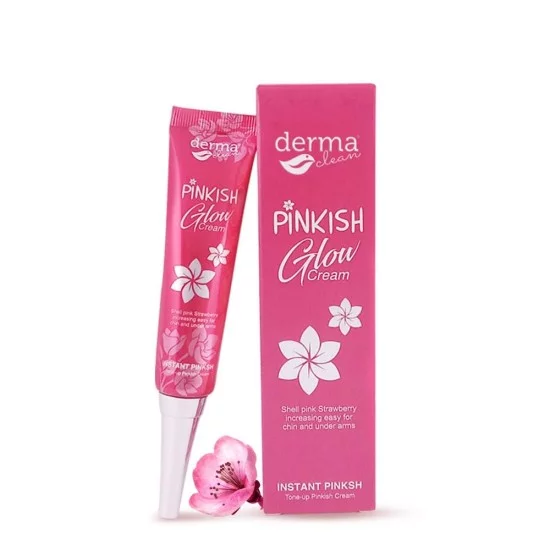 Derma Clean Pinkish Glow Cream Instant Pinkish Glow Tone Up Gel Cream 