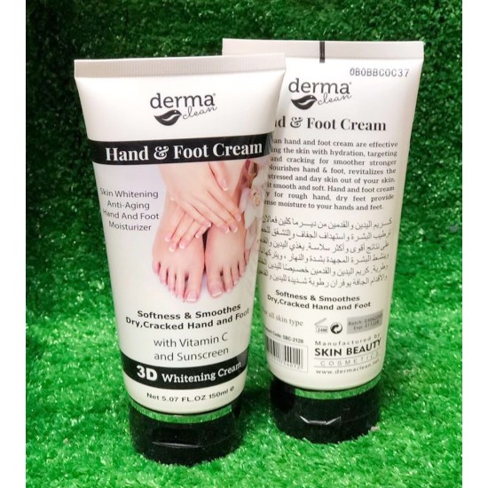 Derma Clean Hand And Foot Whitening Cream 150ml