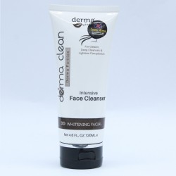 Derma Clean intensive Face Cleanser 3D Whitening Facial 120ml Derma Clean intensive Face Cleanser 3D Whitening Facial 120ml