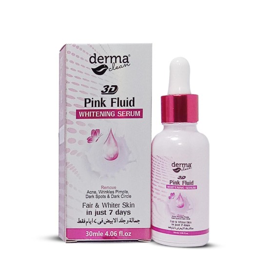 Derma Clean Pink Fluid Whitening Serum 30ml Derma Clean Pink Fluid Whitening Serum 30ml