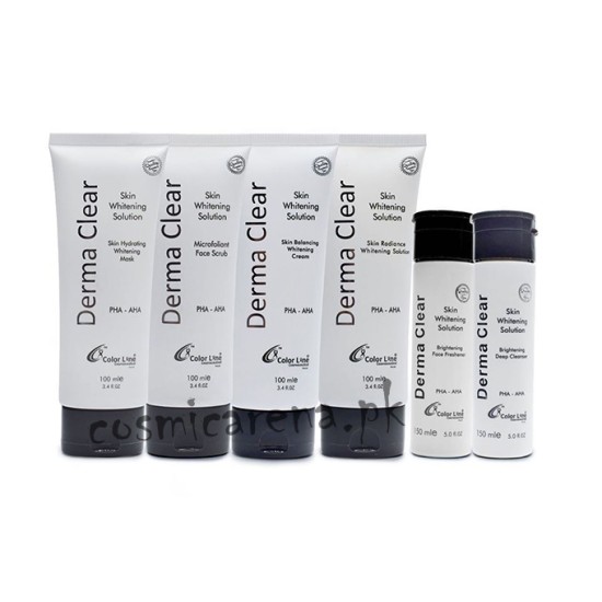 Derma Clear Facial Set Pack Of 6 Facial Set Small Facial Pack 100 ml